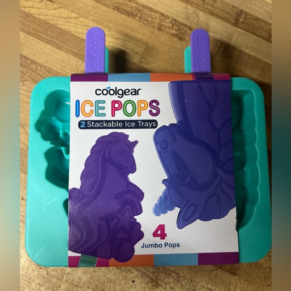 coolgear Other - Cool Gear Ice Pops 2 Stackable Trays Unicorns